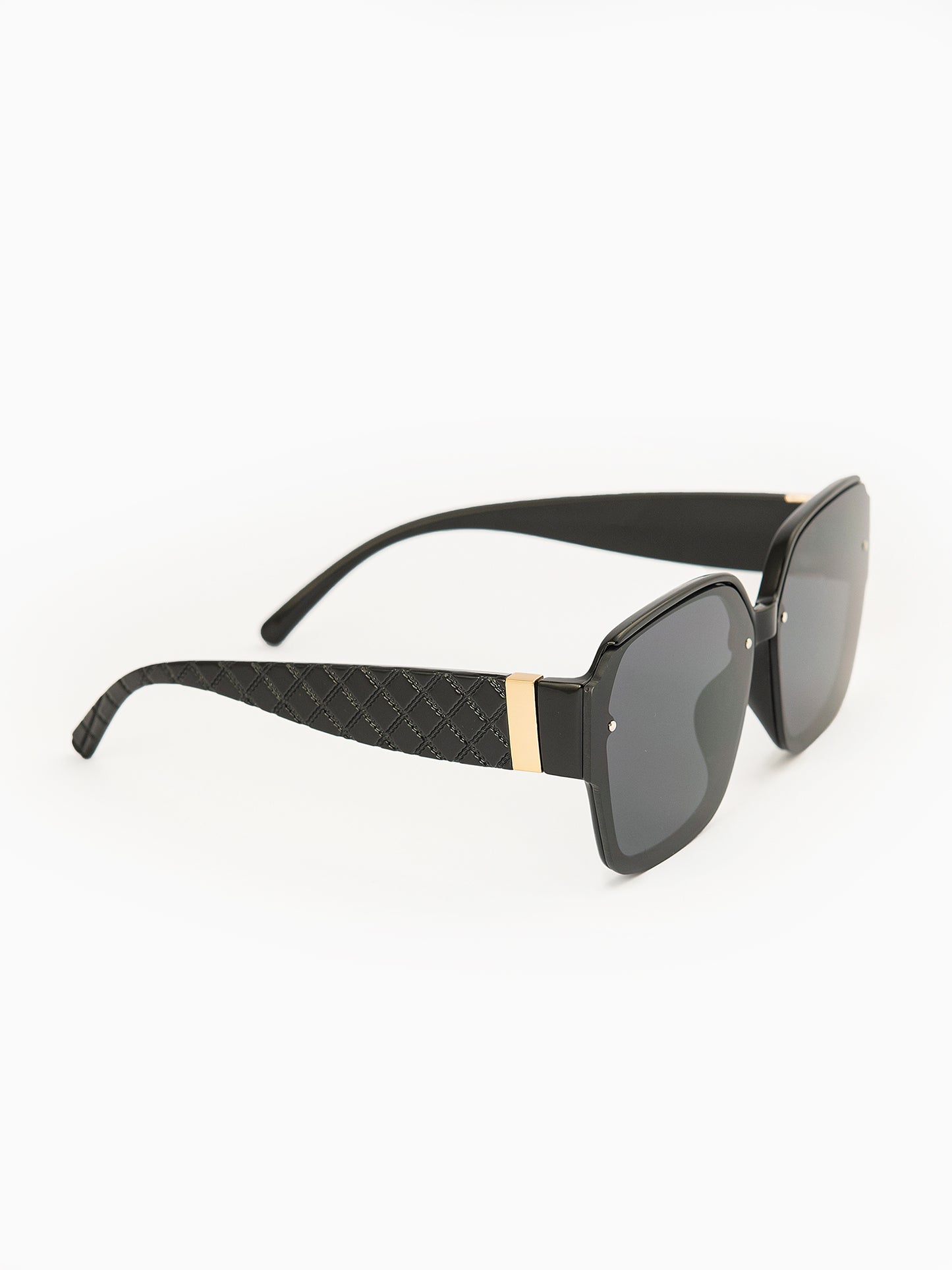 Square Textured Sunglasses