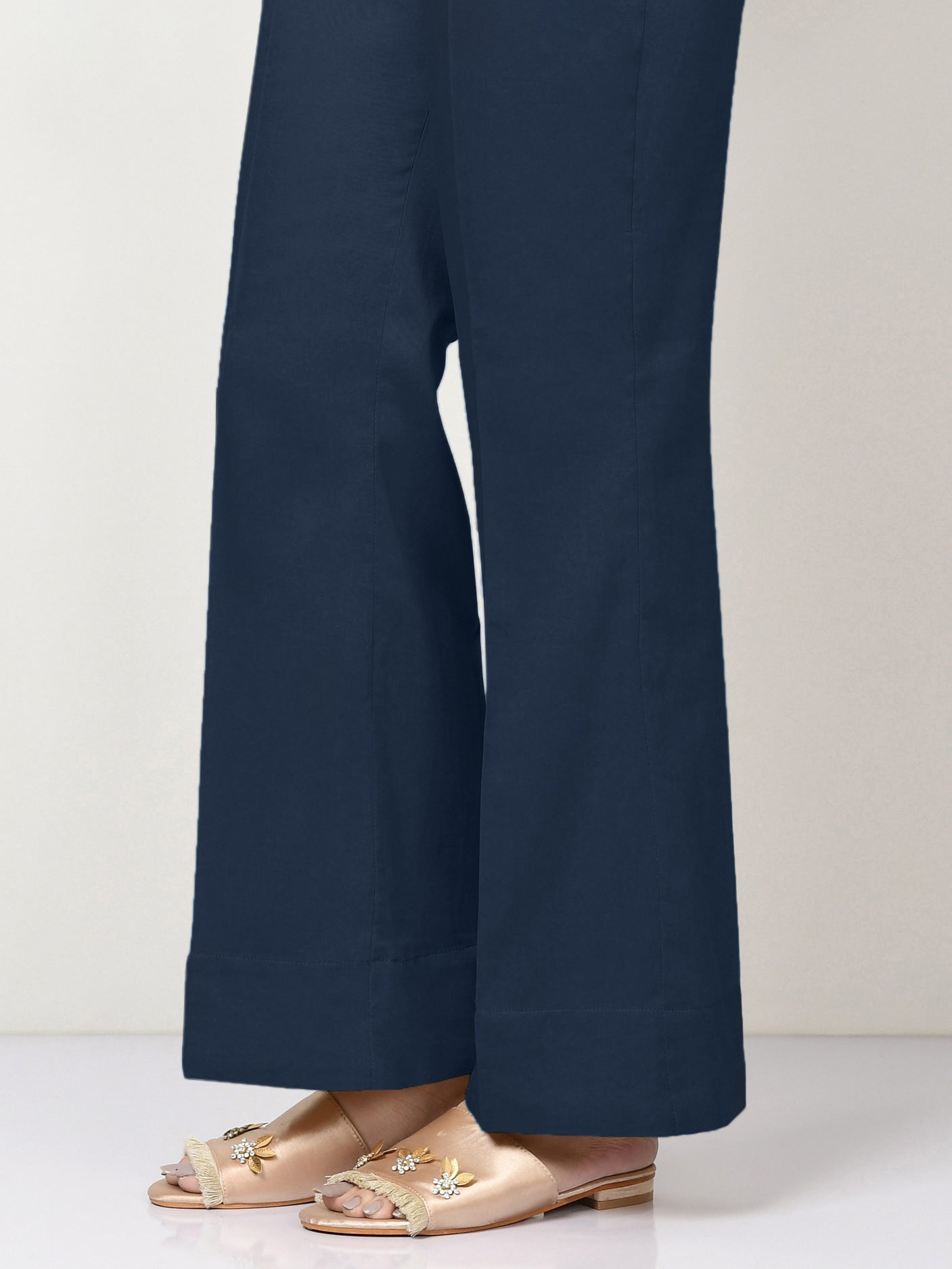 Dyed Satin Trousers