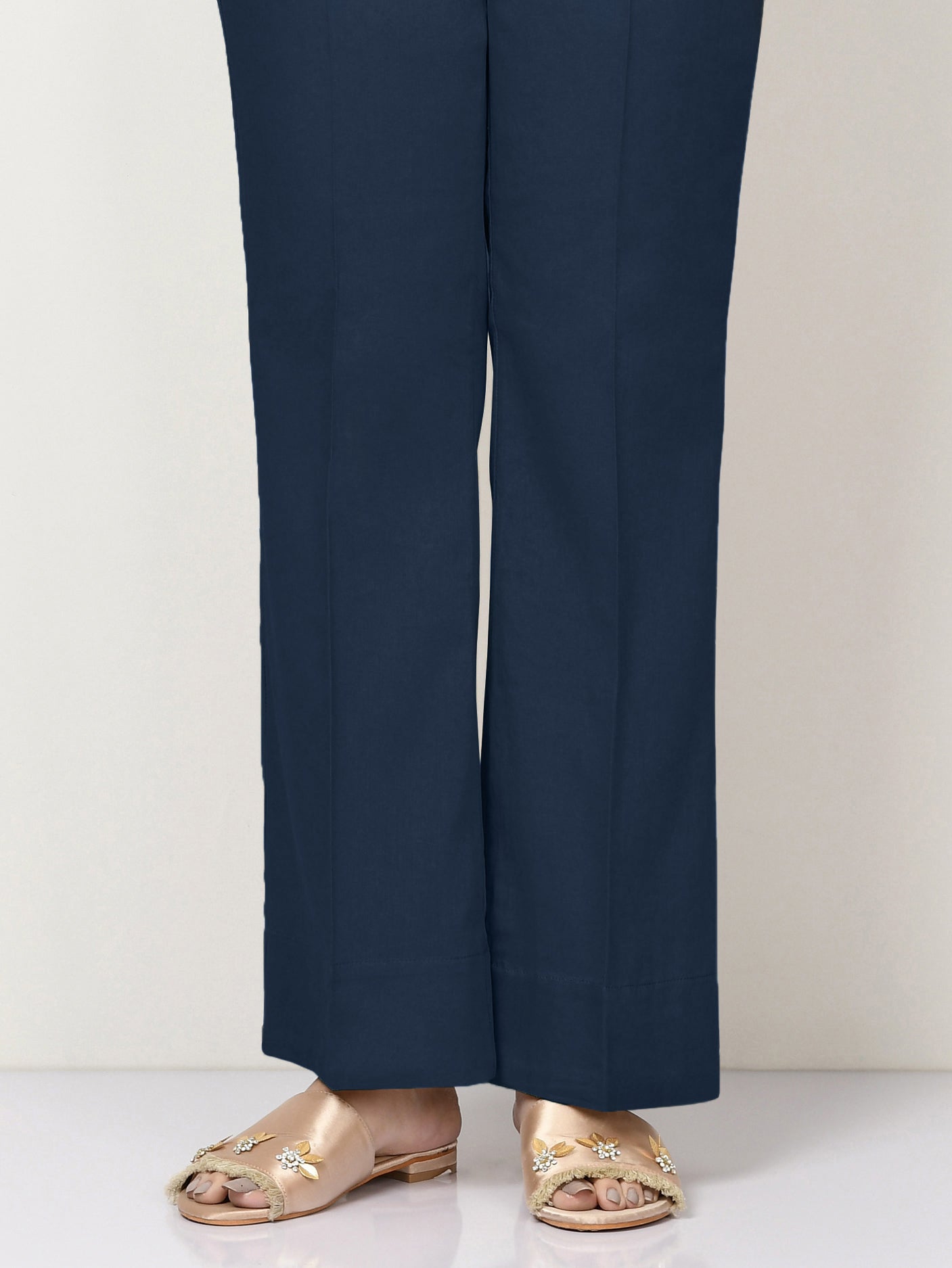 Dyed Satin Trousers