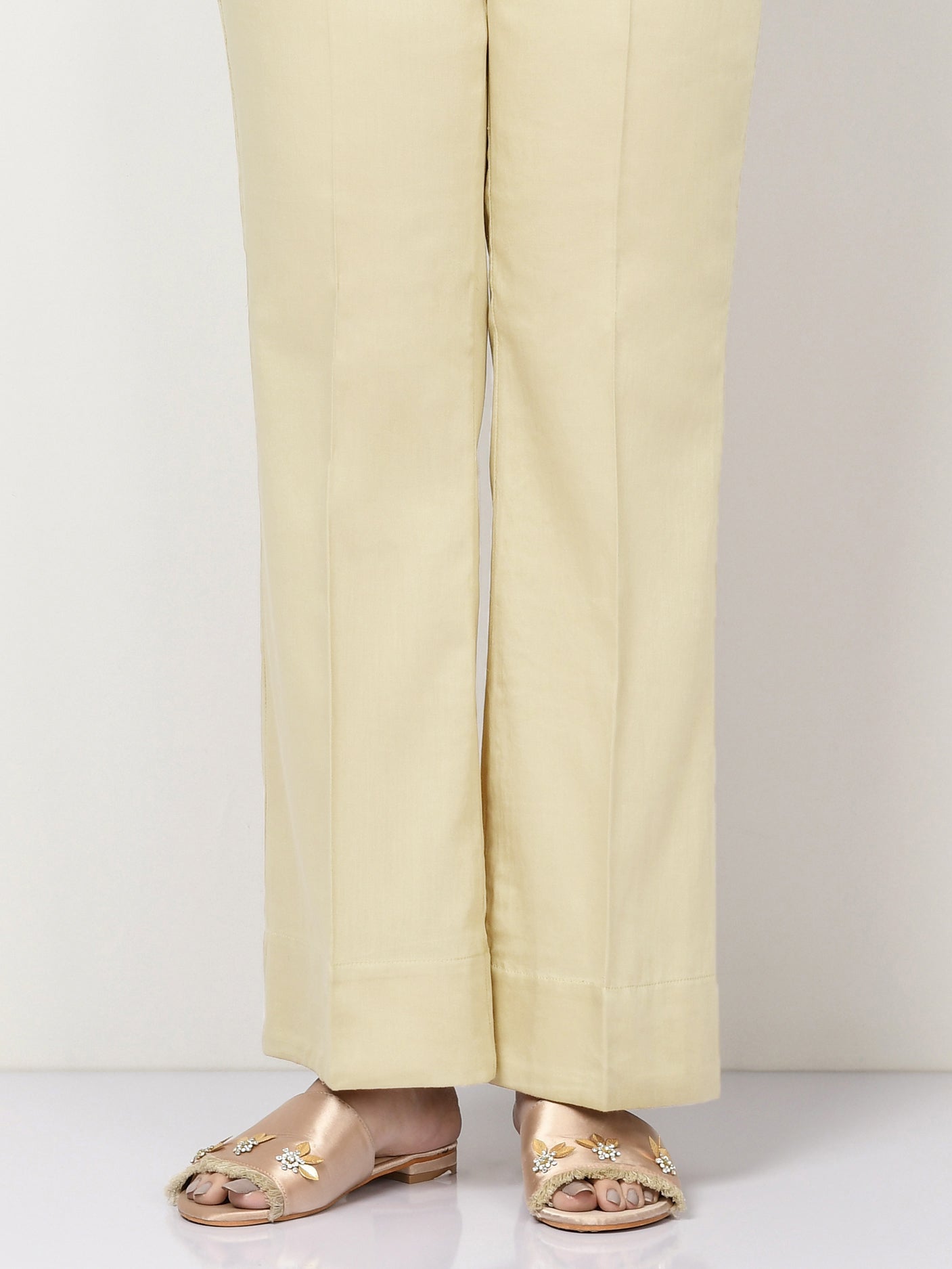 Cambric-Dyed Trouser (Unstitched)