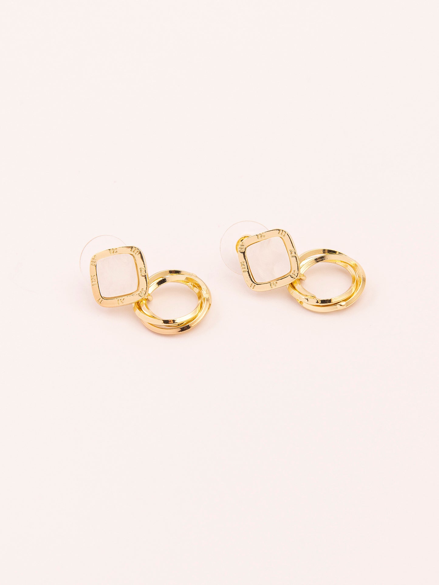 Rings Drop Earrings