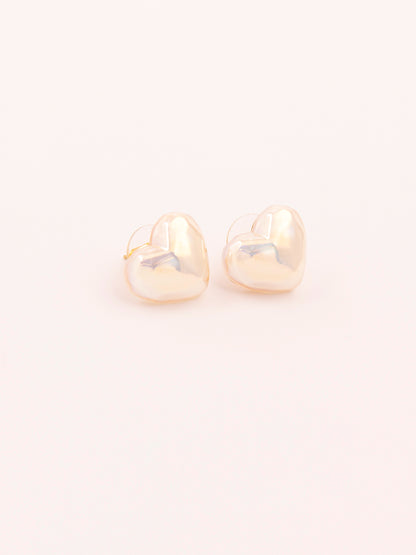 Heart Stud Earrings