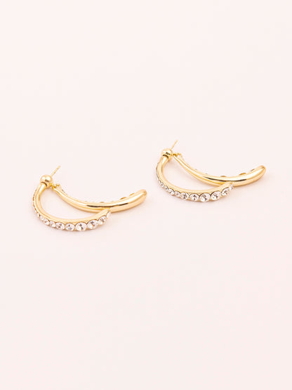 C-Hoop Earrings