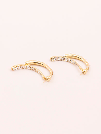 C-Hoop Earrings