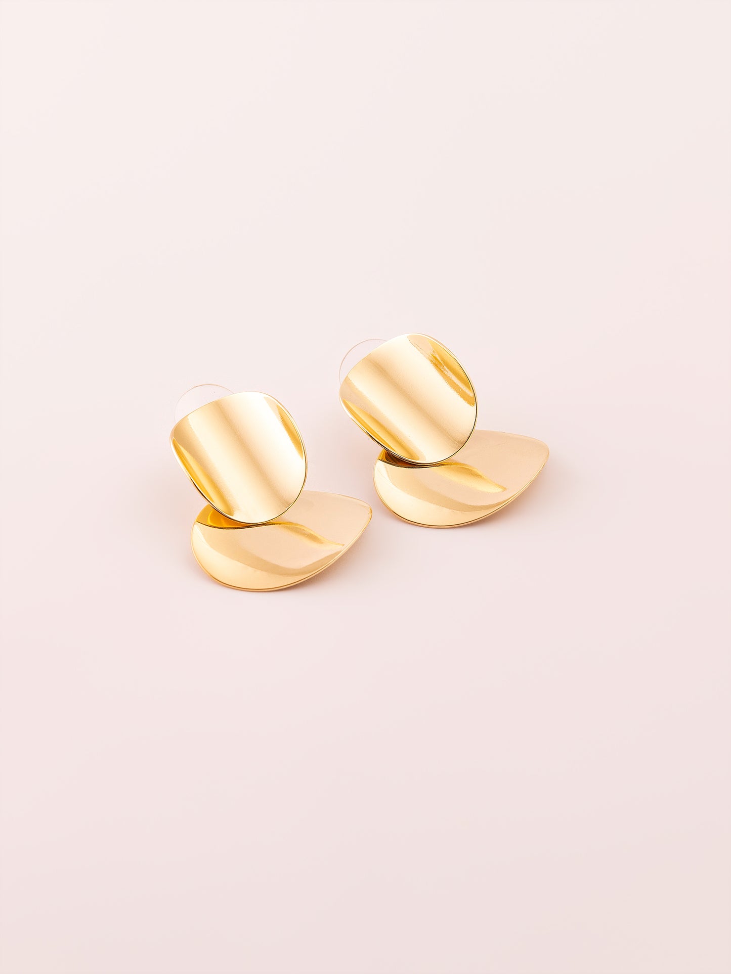 Metallic Gold Earrings