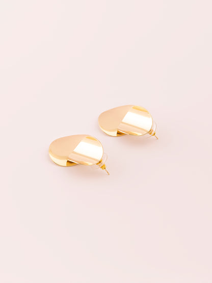 Metallic Gold Earrings