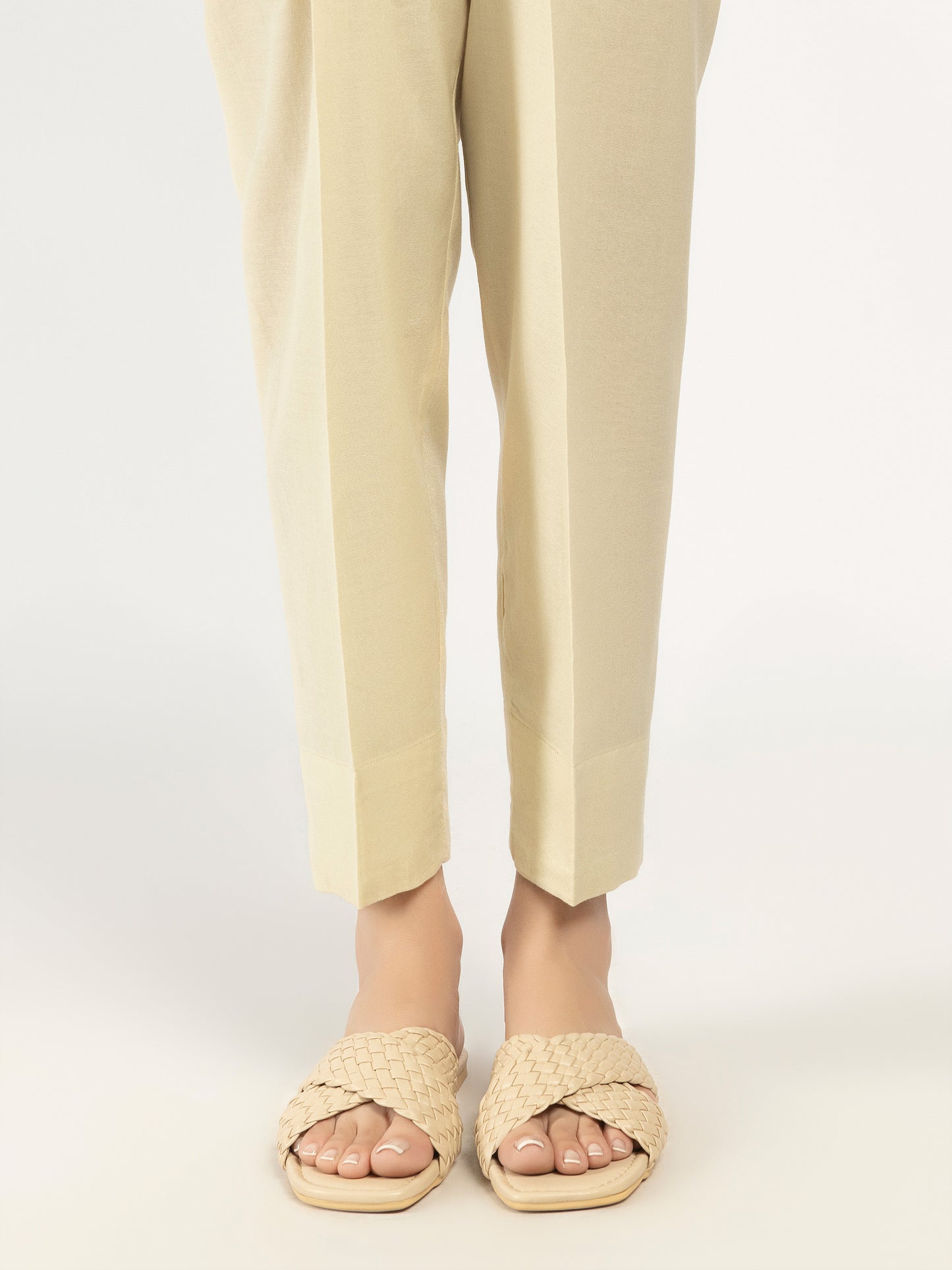 Plain Satin Trousers