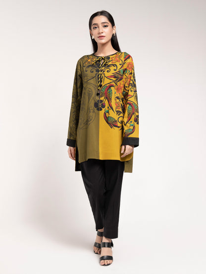 Printed Winter Cotton Kurti