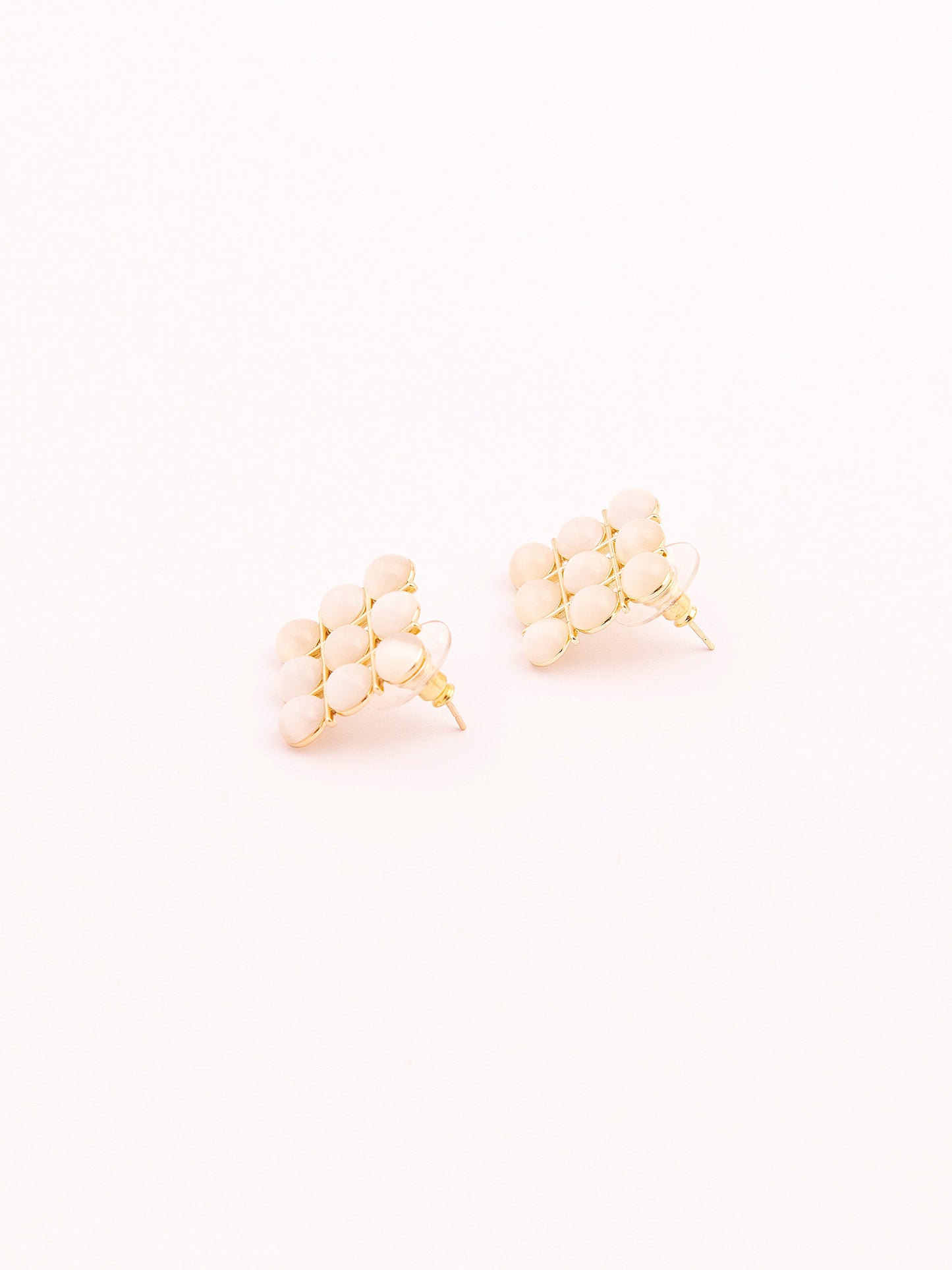 Crystal Geometric Earrings