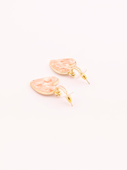 Heart Drop Earrings