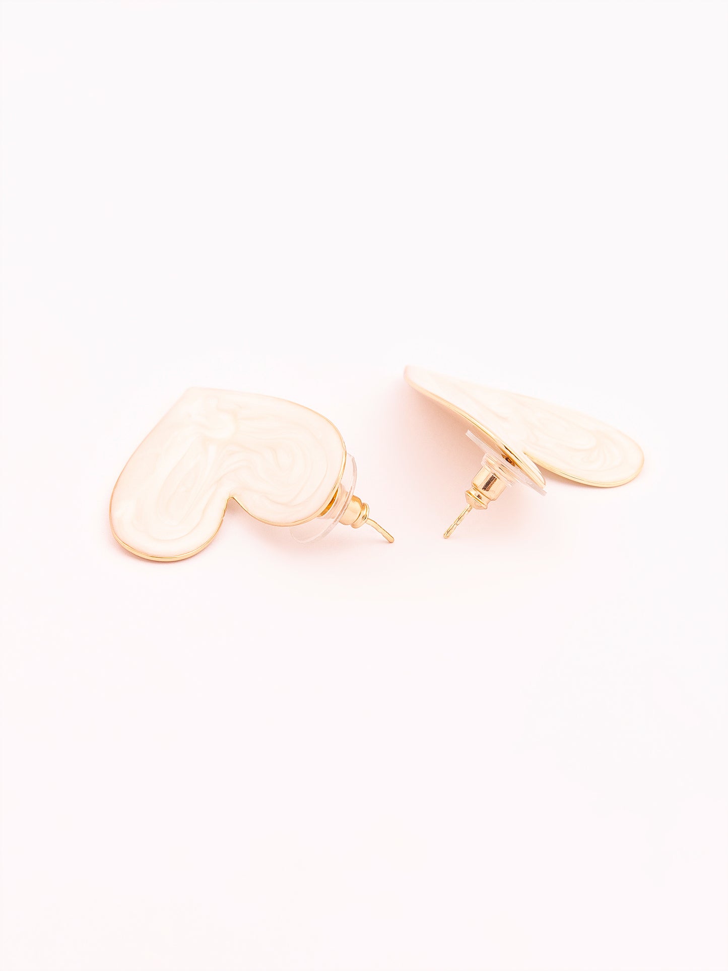 Heart Stud Earrings