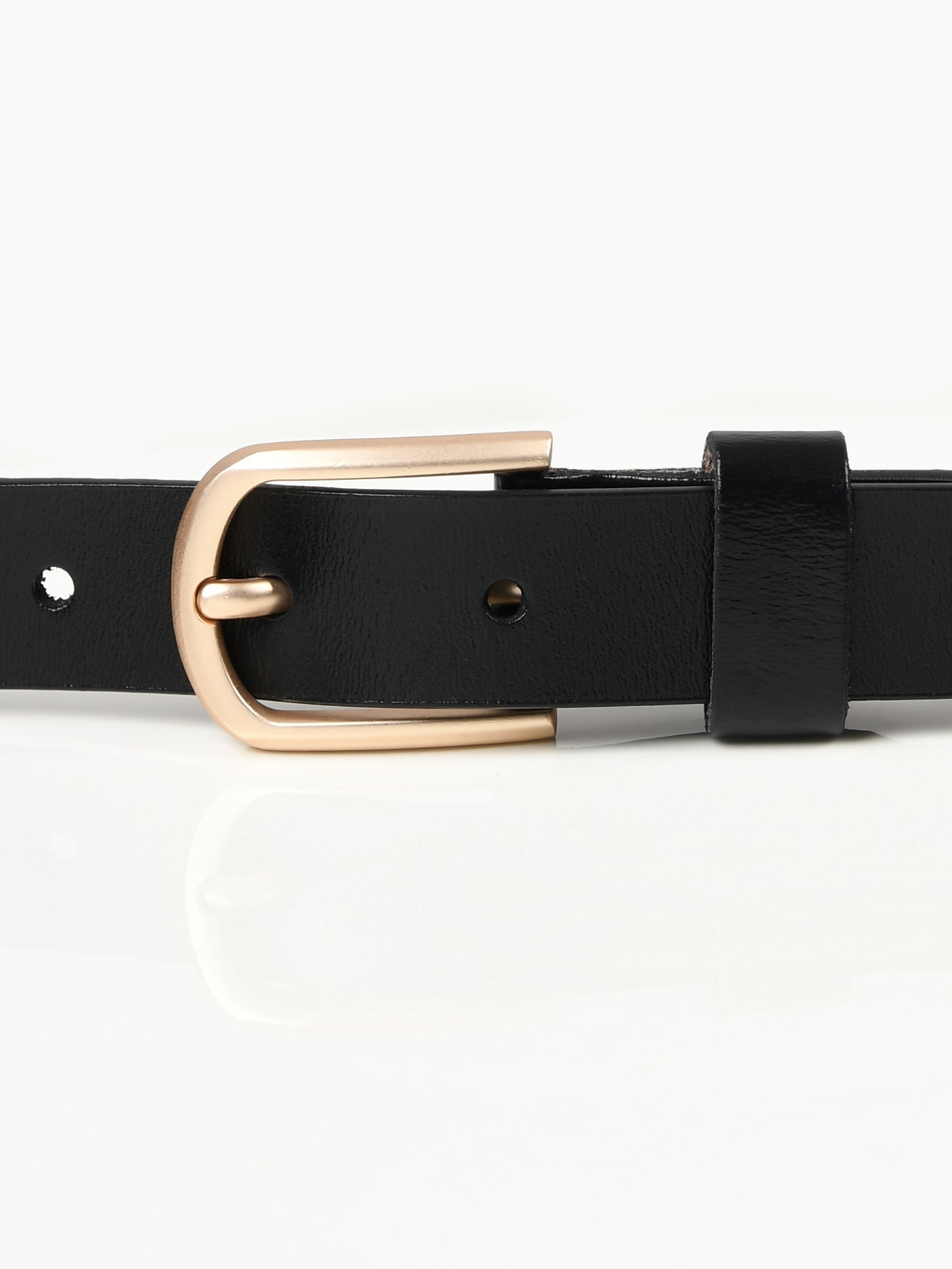 Matte Buckle Belt