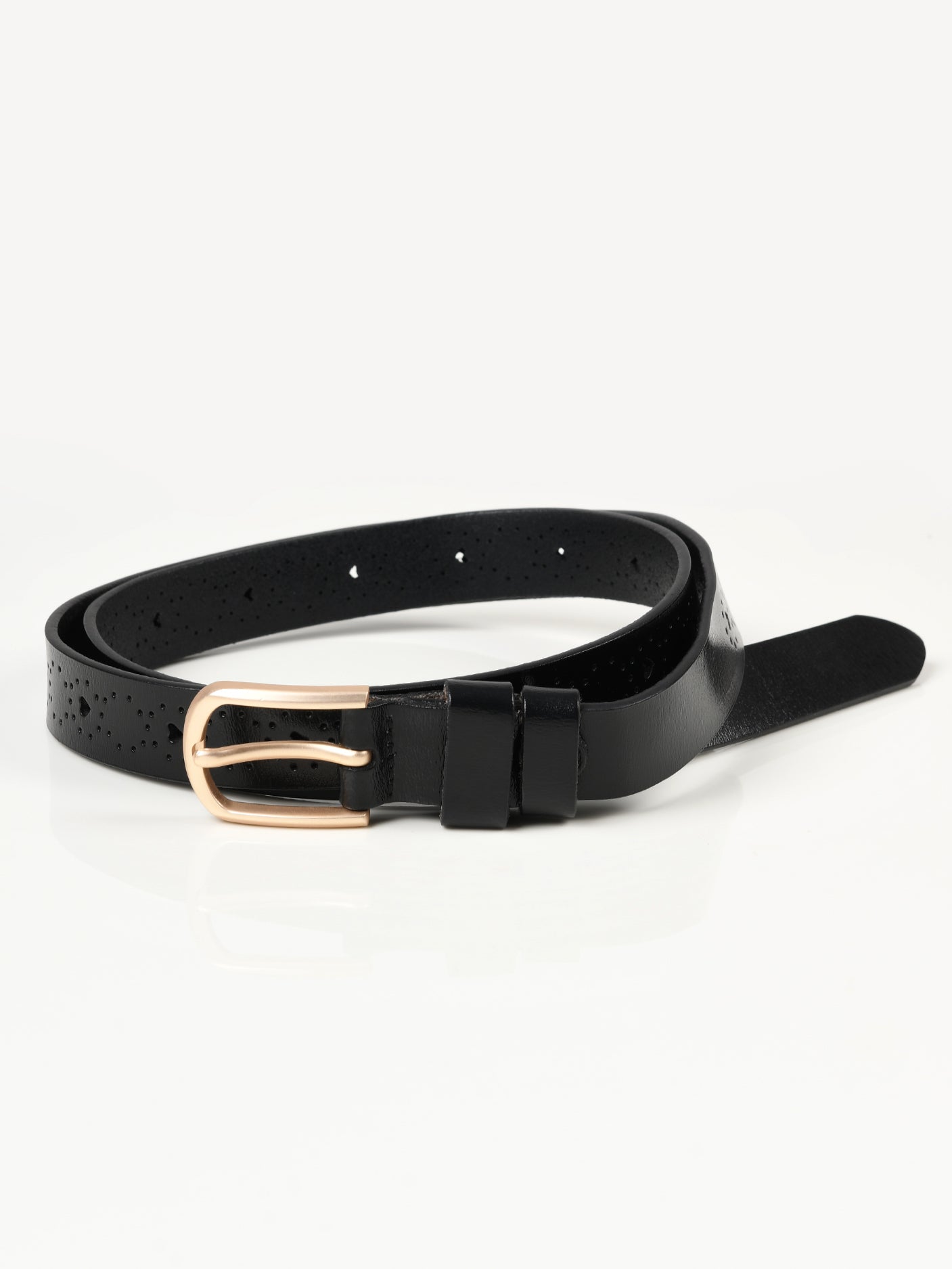 Matte Buckle Belt