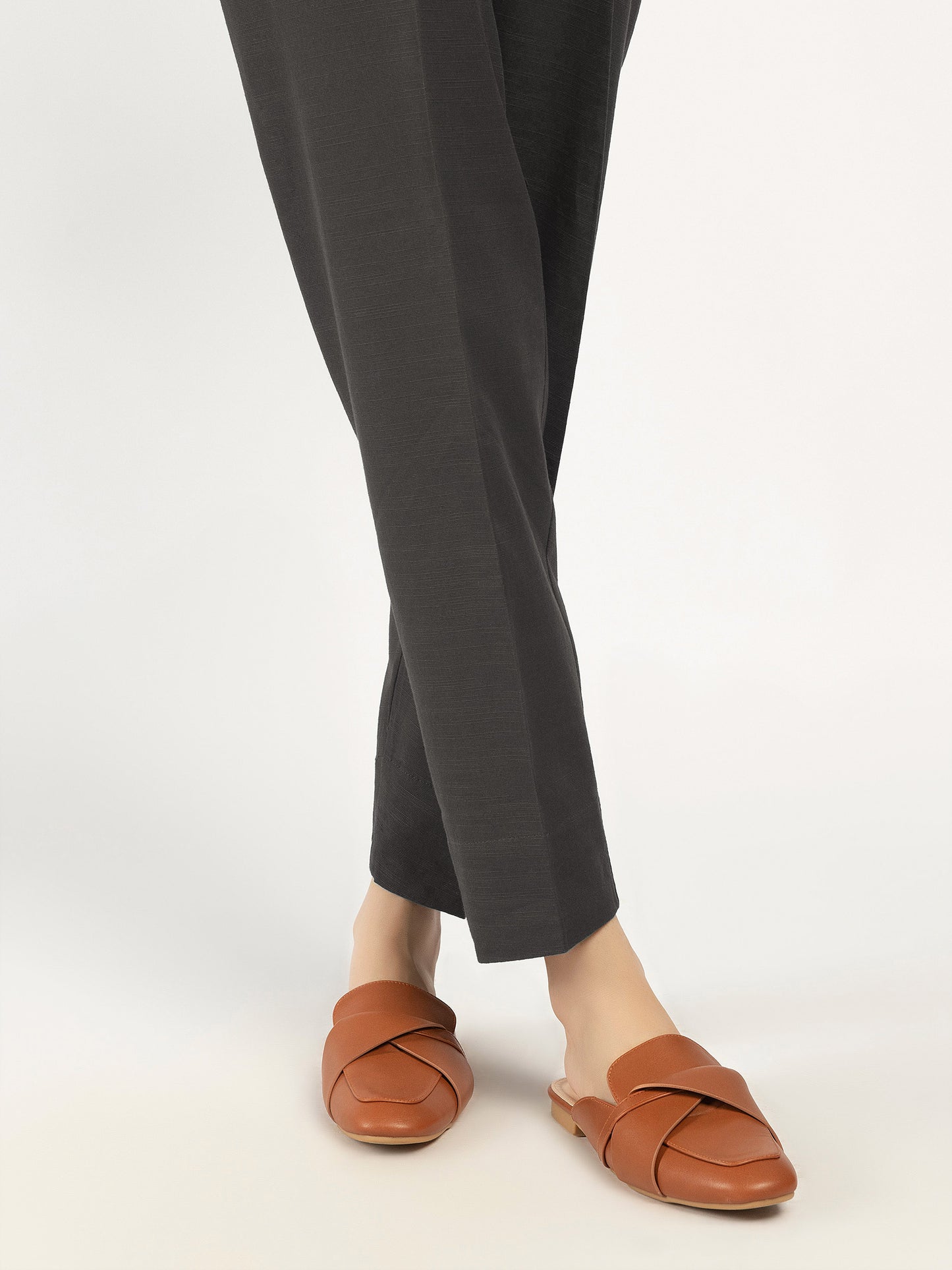 Plain Khaddar Trousers