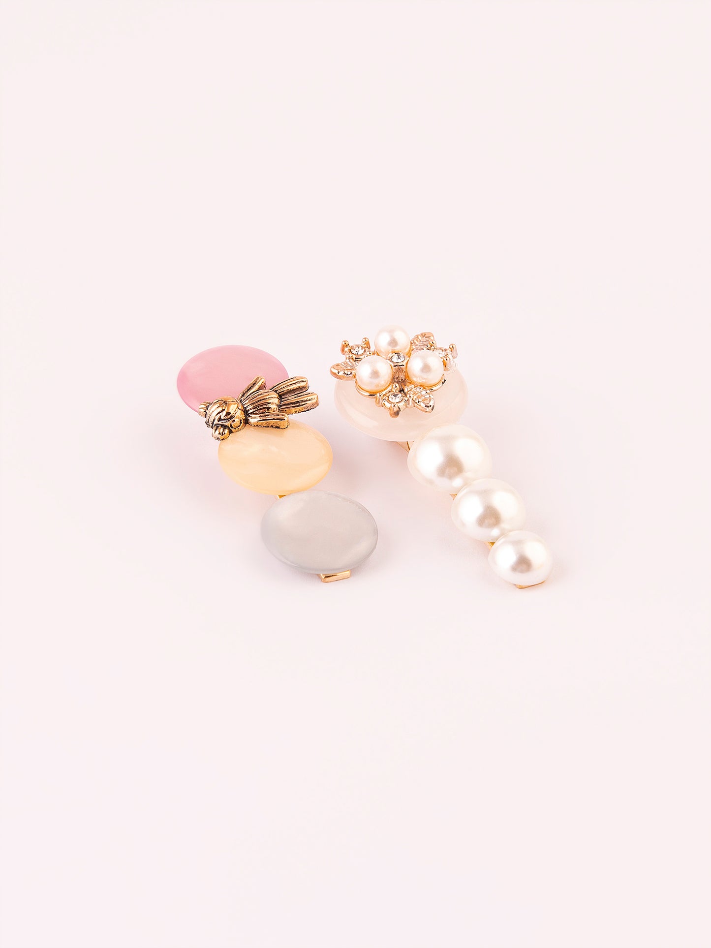 Embellished Snap Clip Set