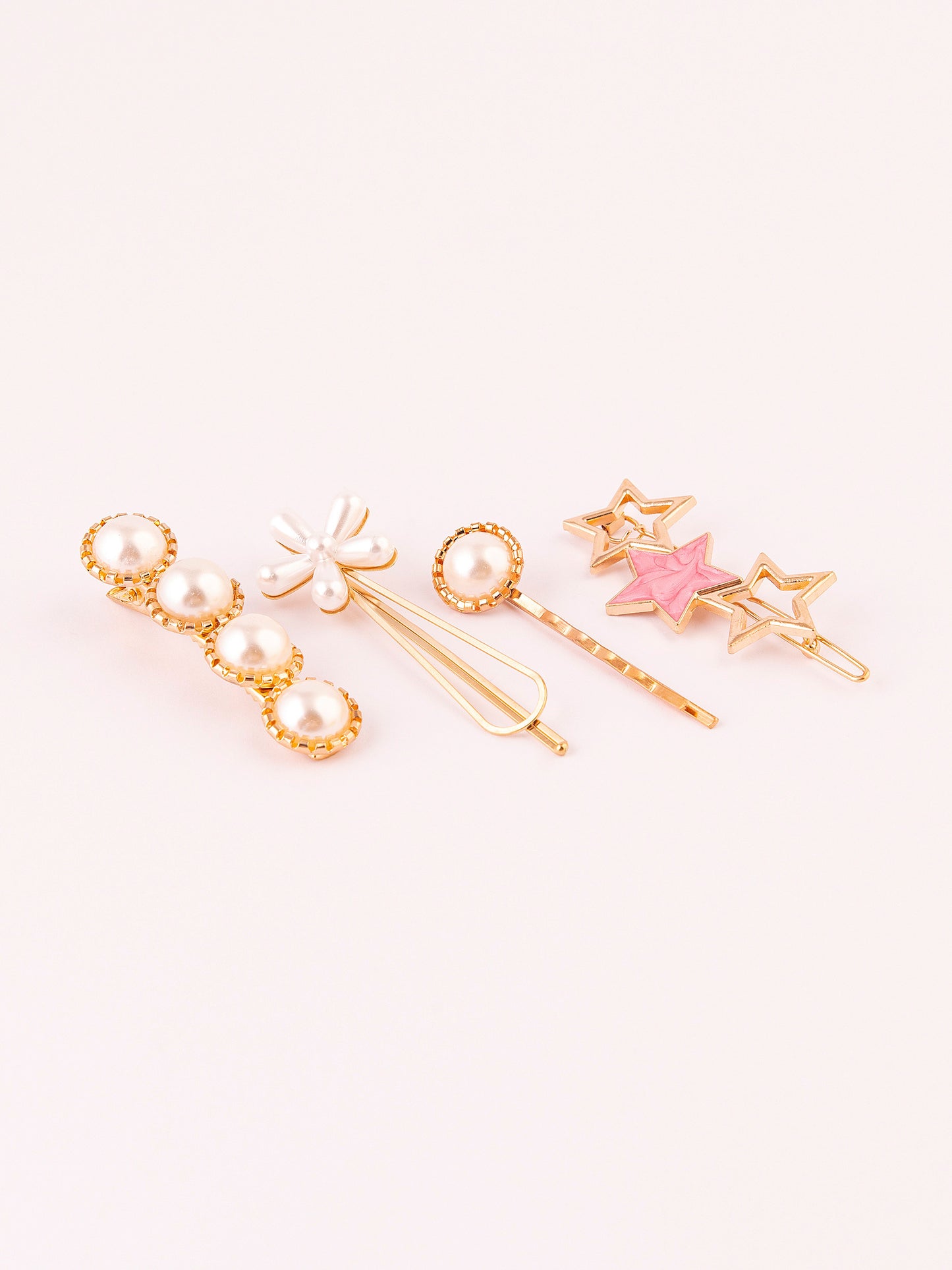 Embellished Hair Clip Set