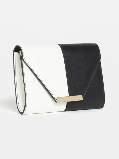 Two Tone Envelope Clutch