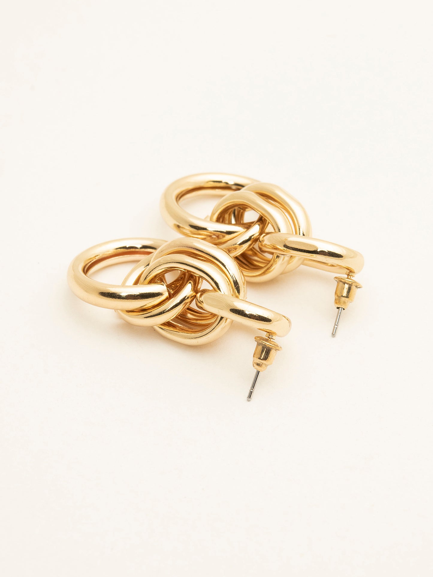 Golden Fashion Earrings