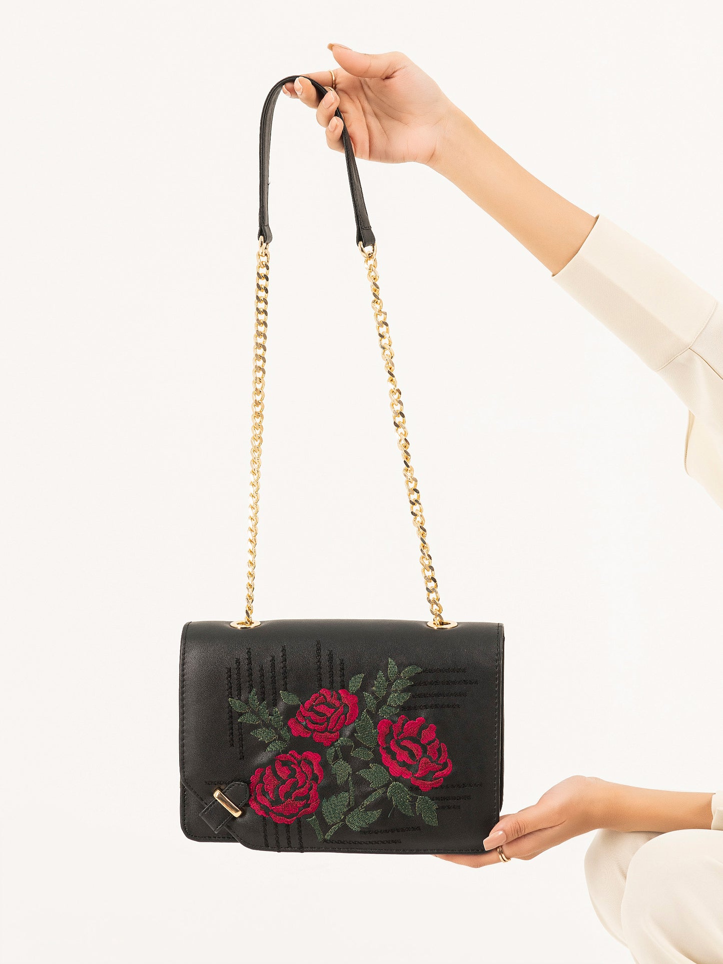 Embroidered Handbag