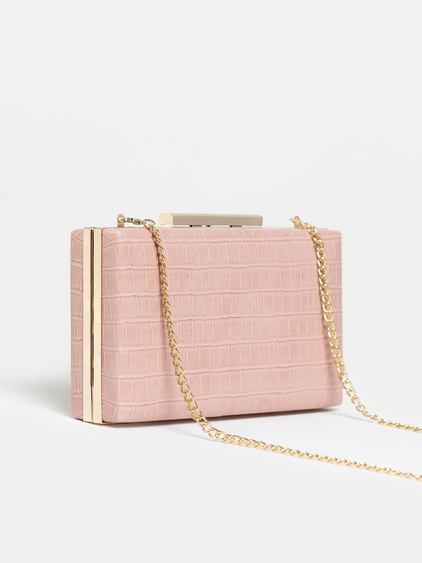 Textured Box Clutch