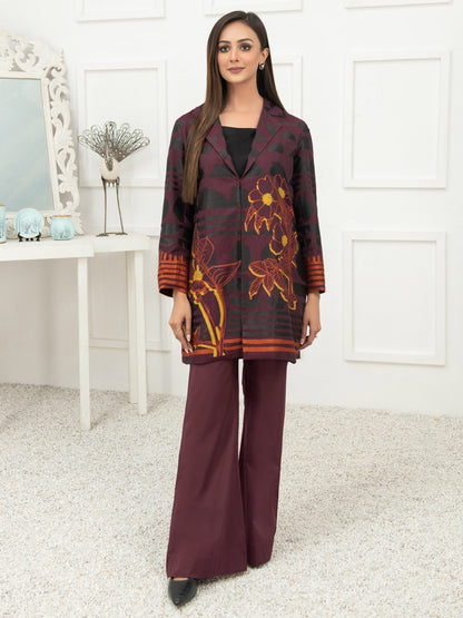 2 Piece Jacquard Suit-Printed (Unstitched)