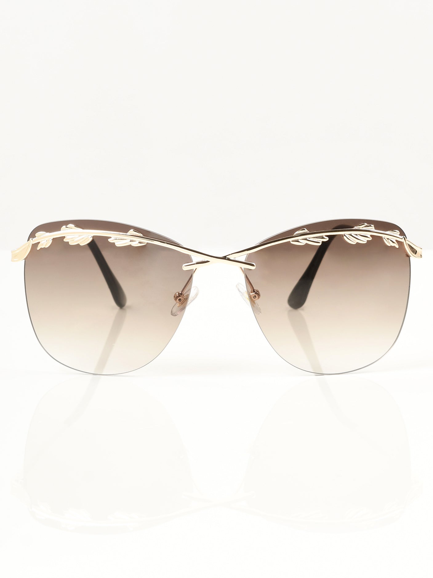 Feather Design Sunglasses