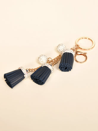 rhinestone-tassel-key-chain