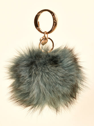 pompom-key-chain