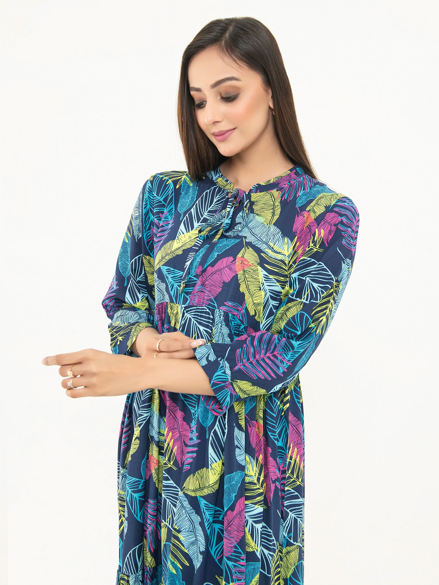 Printed Lawn Dress