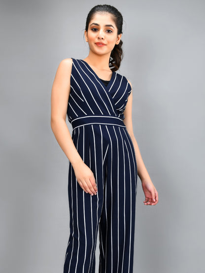 Striped Jumpsuit