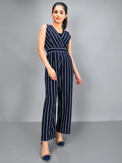 Striped Jumpsuit