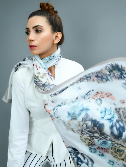 Printed Silk Scarf