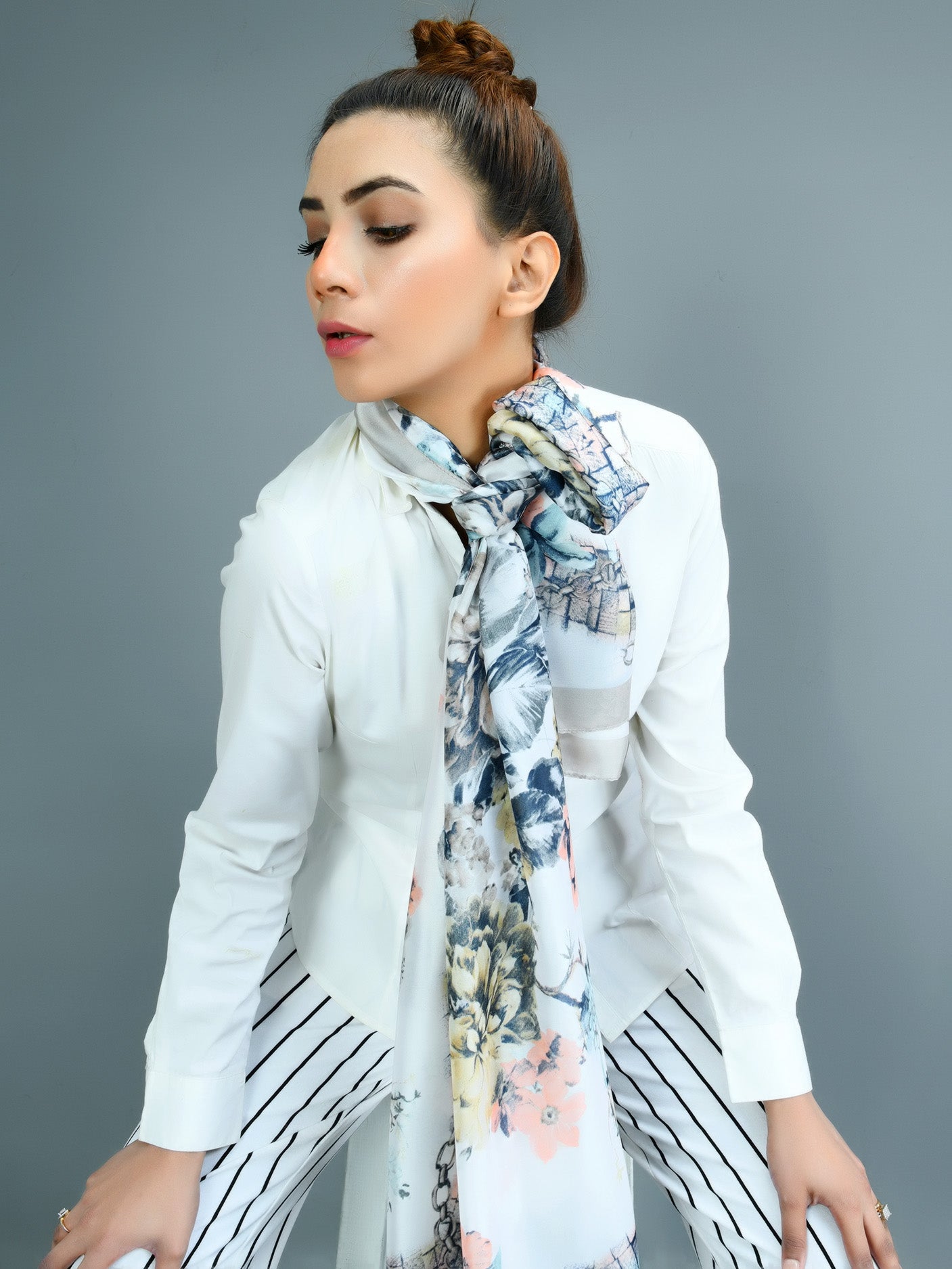 Printed Silk Scarf