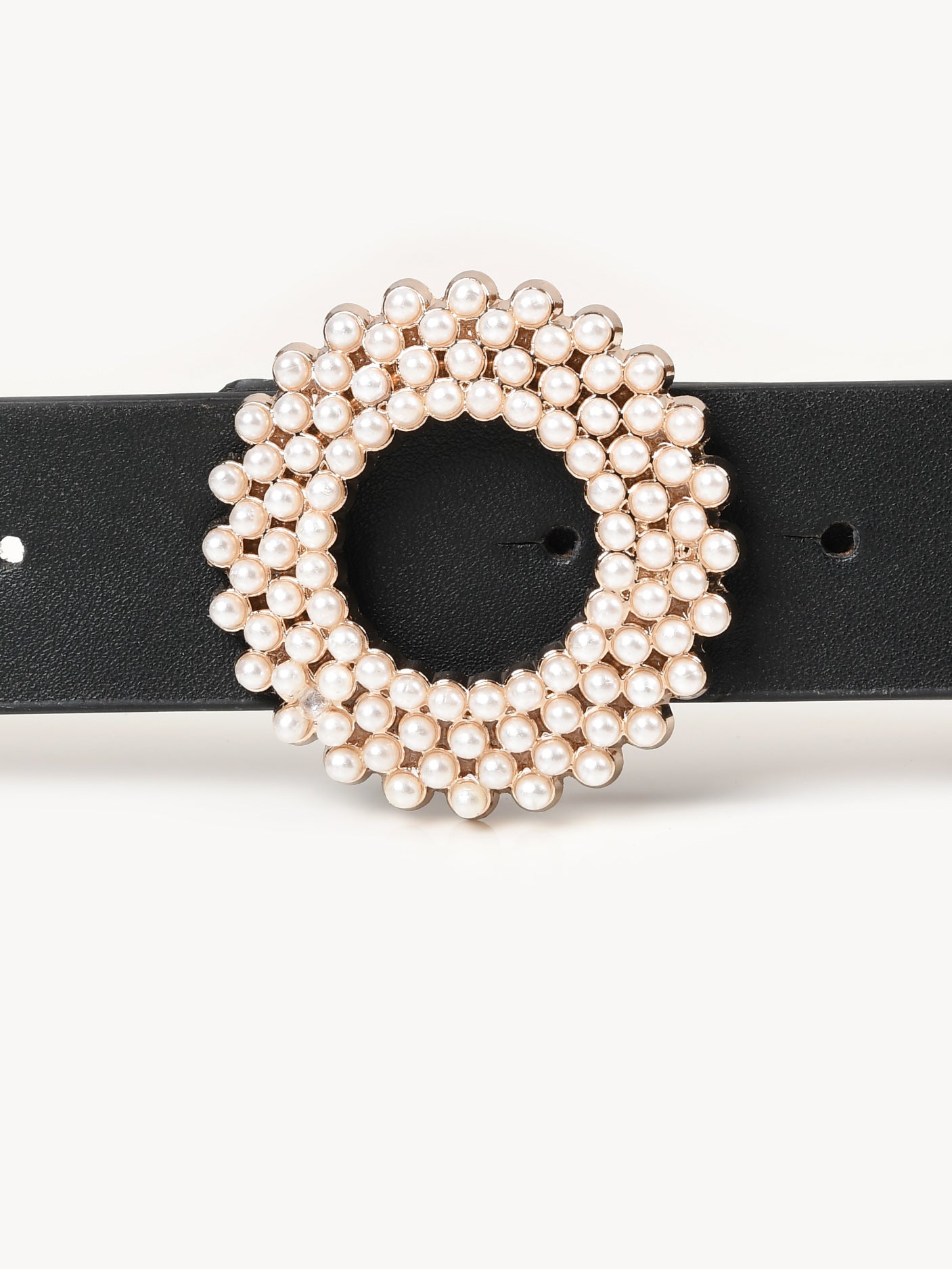 Pearl Buckle Belt