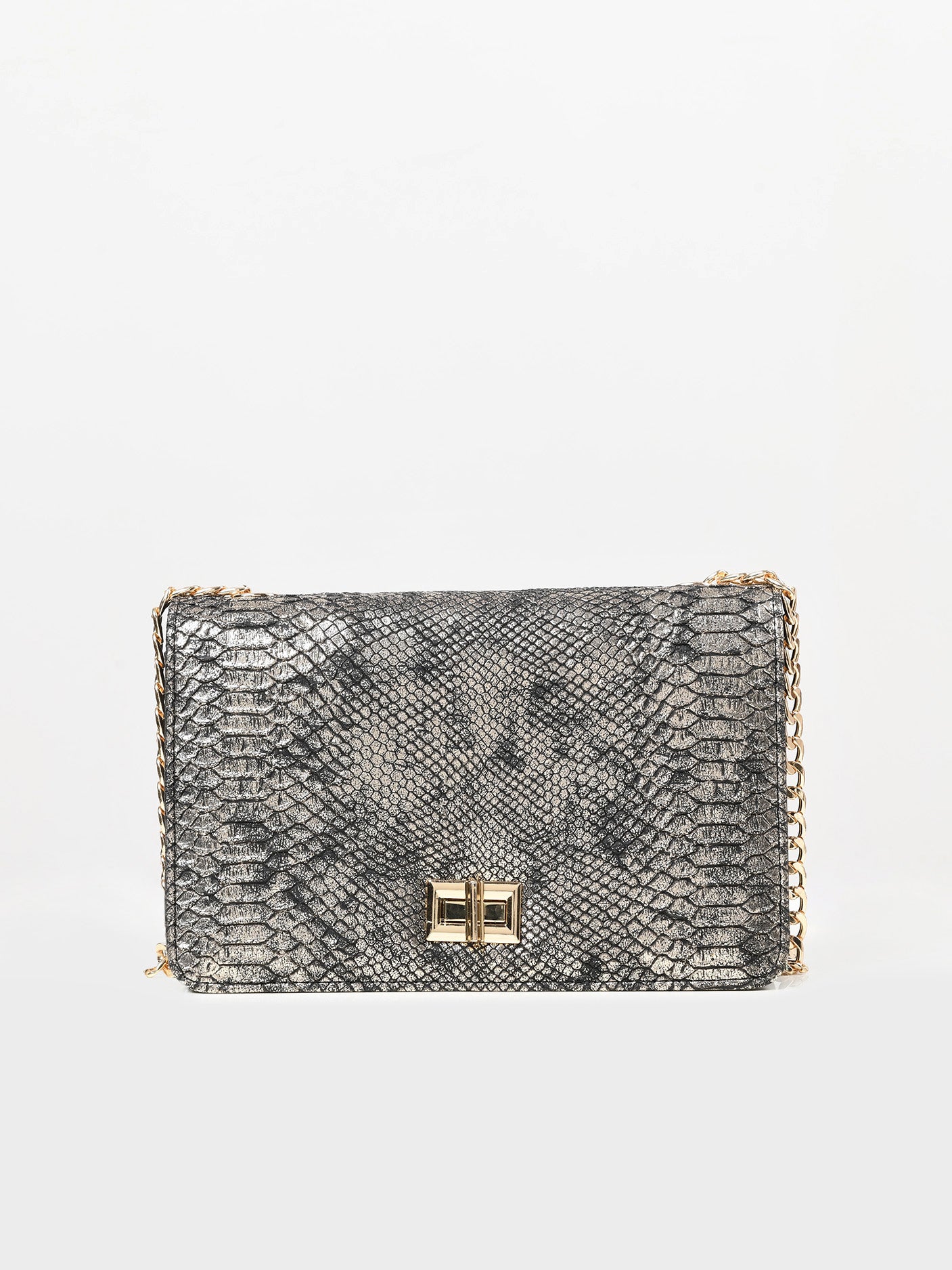 Crocodile Print Handbag