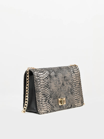 Crocodile Print Handbag