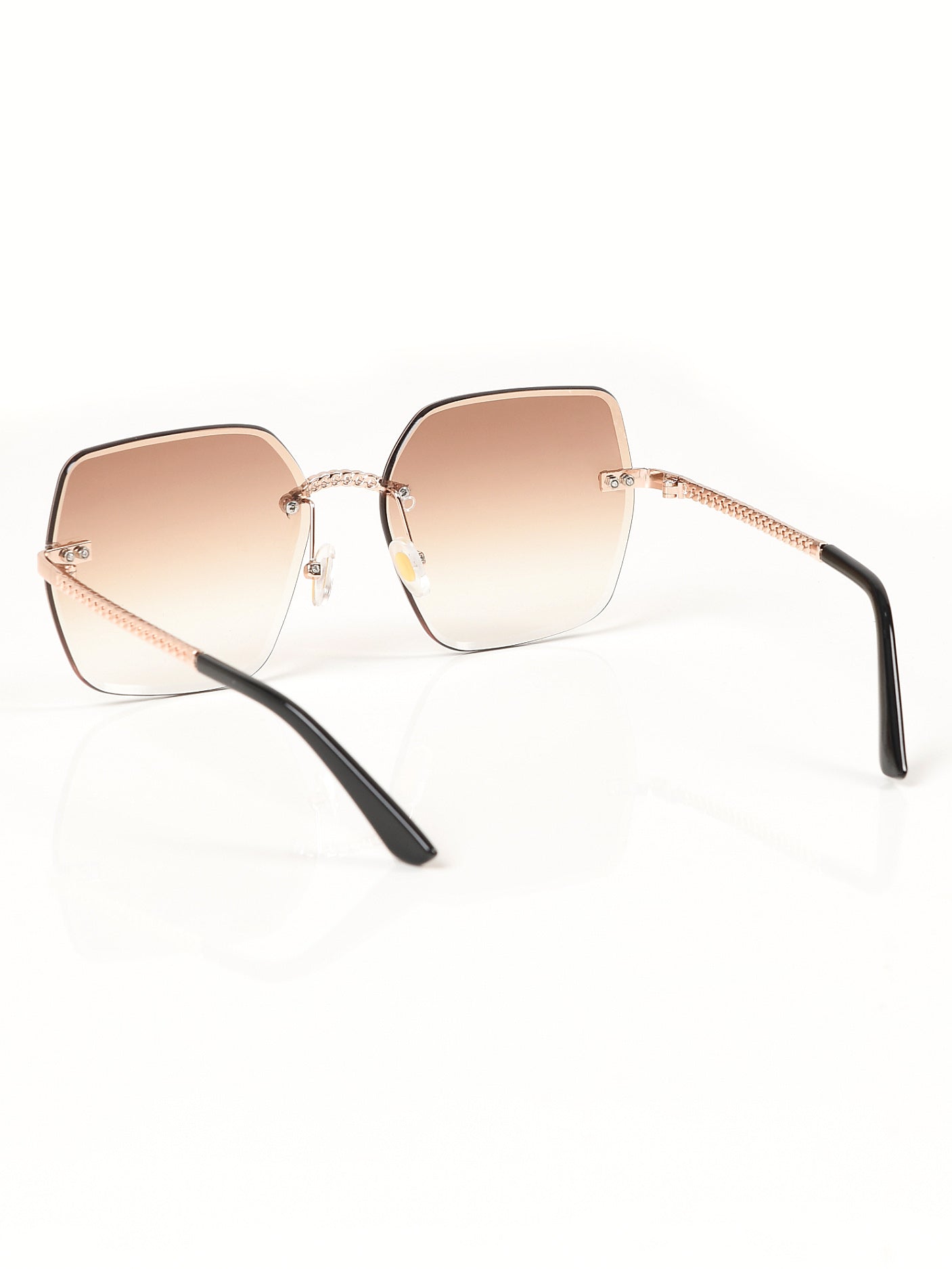 Metallic Frame Sunglasses