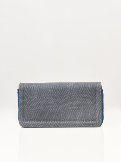 Matte Zip Around Wallet