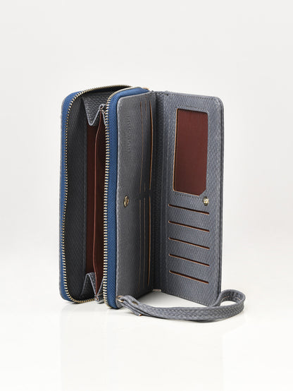 Matte Zip Around Wallet