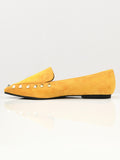 studded-suede-shoes---yellow