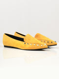 studded-suede-shoes---yellow