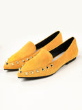 studded-suede-shoes---yellow