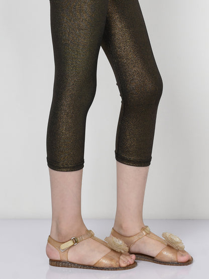 Shimmer Tights - Copper