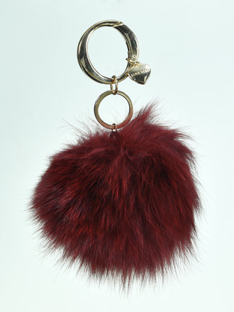 pompom-key-chain