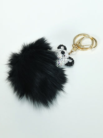 pompom-key-chain