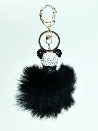 pompom-key-chain