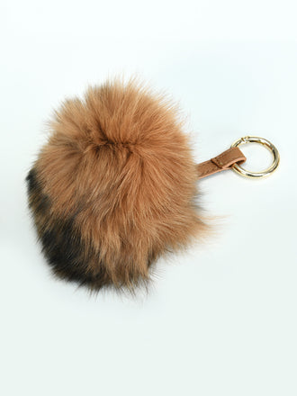 pompom-key-chain