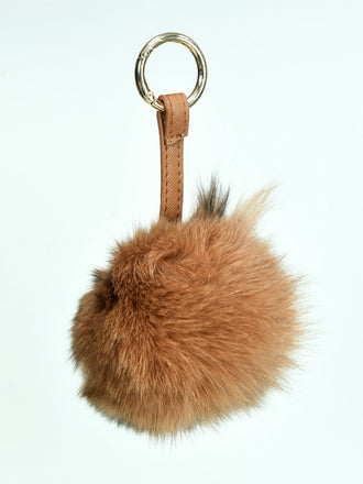 pompom-key-chain