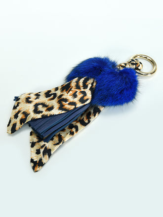 pompom-tasseled-key-chain