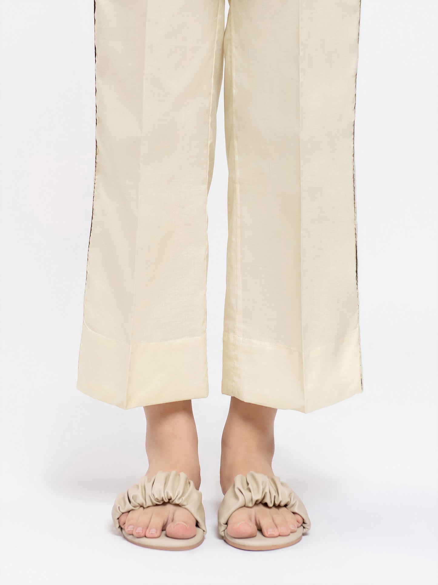 Embroidered Cambric Trousers